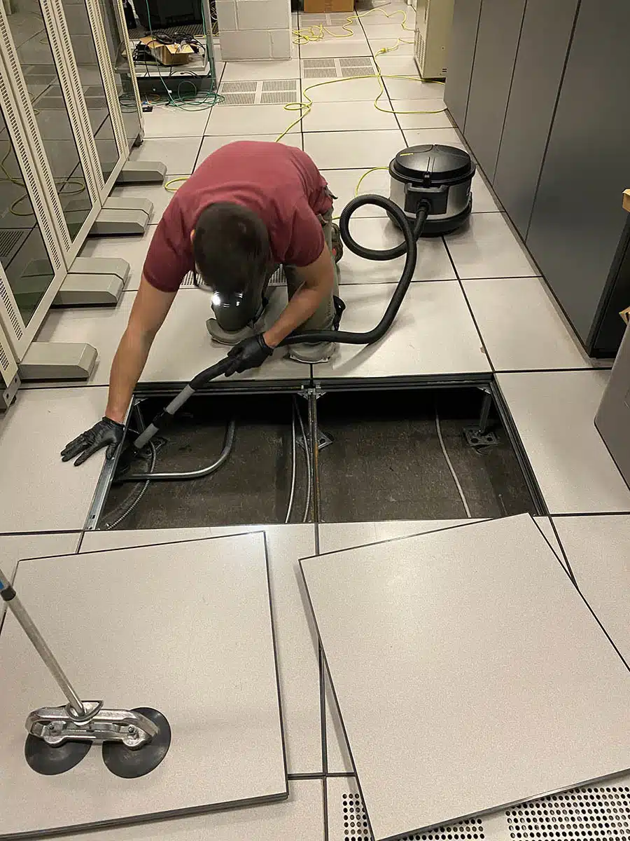 Audit-ready and compliance data center cleaning